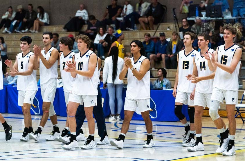 Men's Volleyball Fan Photo 1